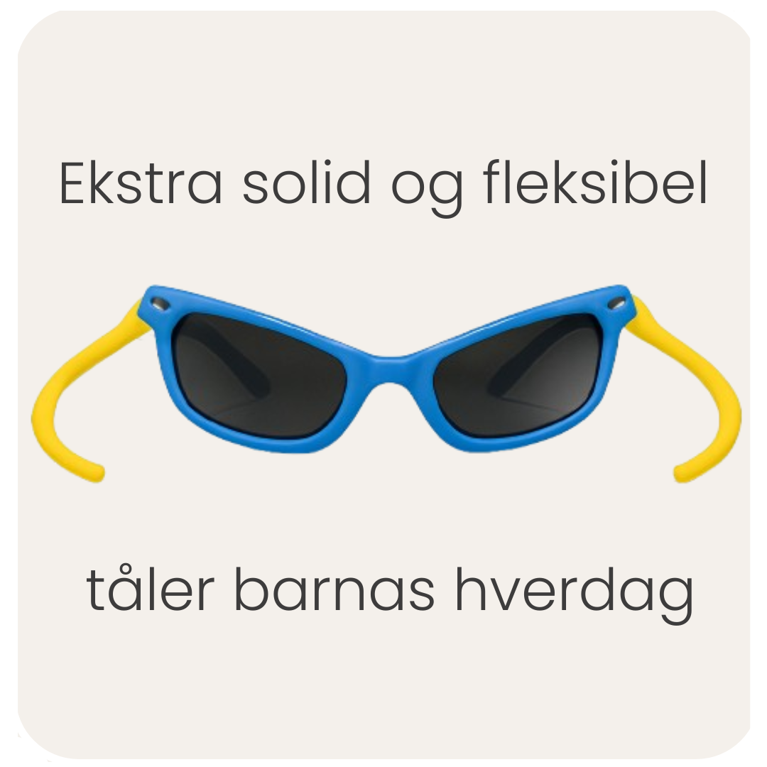 Solbriller Barn Polariserte™ – Ekstra Solid UV-beskyttelse (1–10 år)