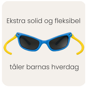 Solbriller Barn Polariserte™ – Ekstra Solid UV-beskyttelse (1–10 år)